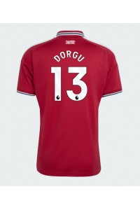 Manchester United Patrick Dorgu #13 Fotballdrakt Hjemme Klær 2026-27 Korte ermer